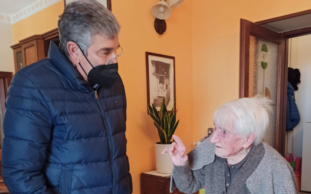 Un omaggio alla supercentenaria del Cilento